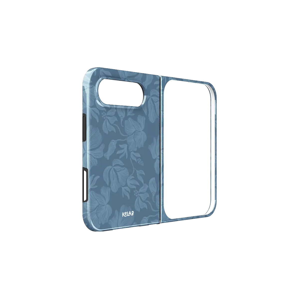 Cerulean | Dusty Blue Minimalist Floral Phone Case