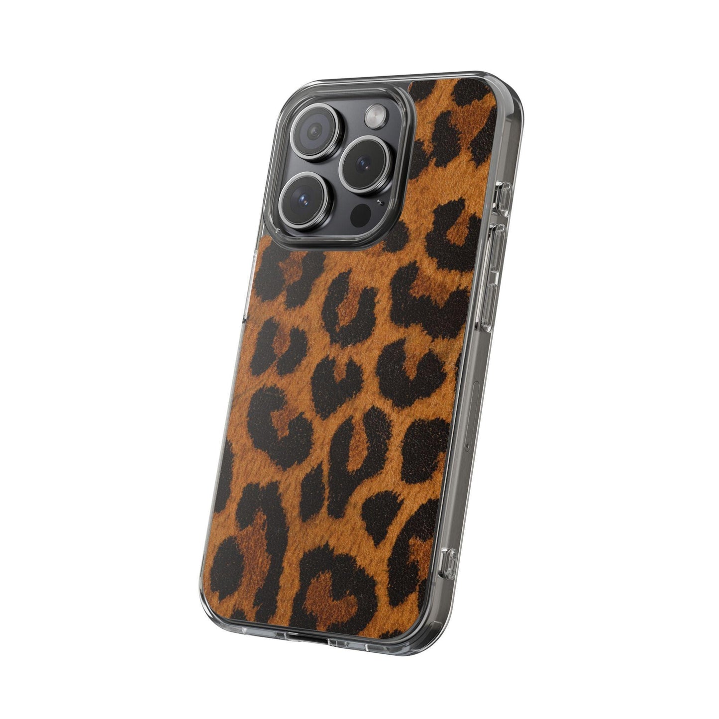 Clear Cases Cheeta Print