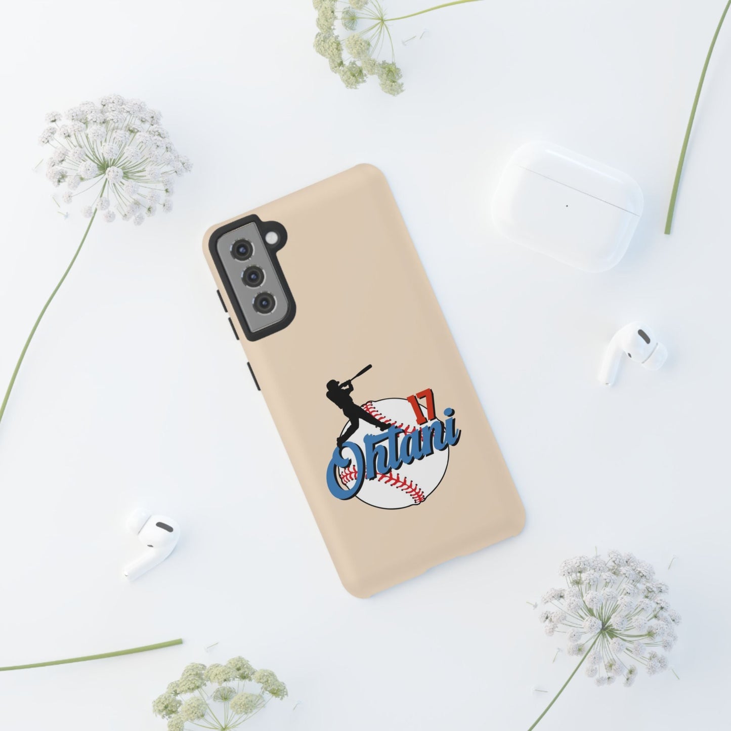 Shohei Ohtani GameChanger Shell – Dual-Layer Defense & Slim Grip | Compatible with iPhone 8 to 16 Pro Max & Samsung Galaxy S10 to S25 Ultra