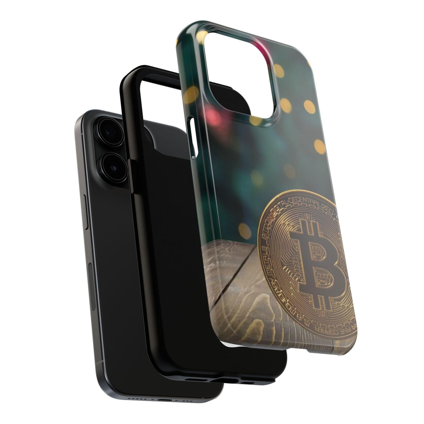 Crypto Bitcoin High Quality Printed Tough Phone Cases