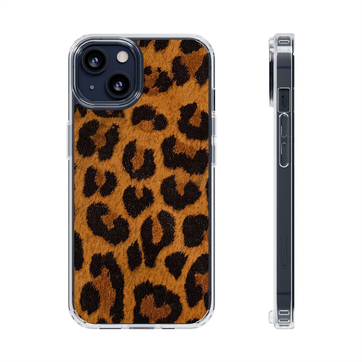 Clear Cases Cheeta Print