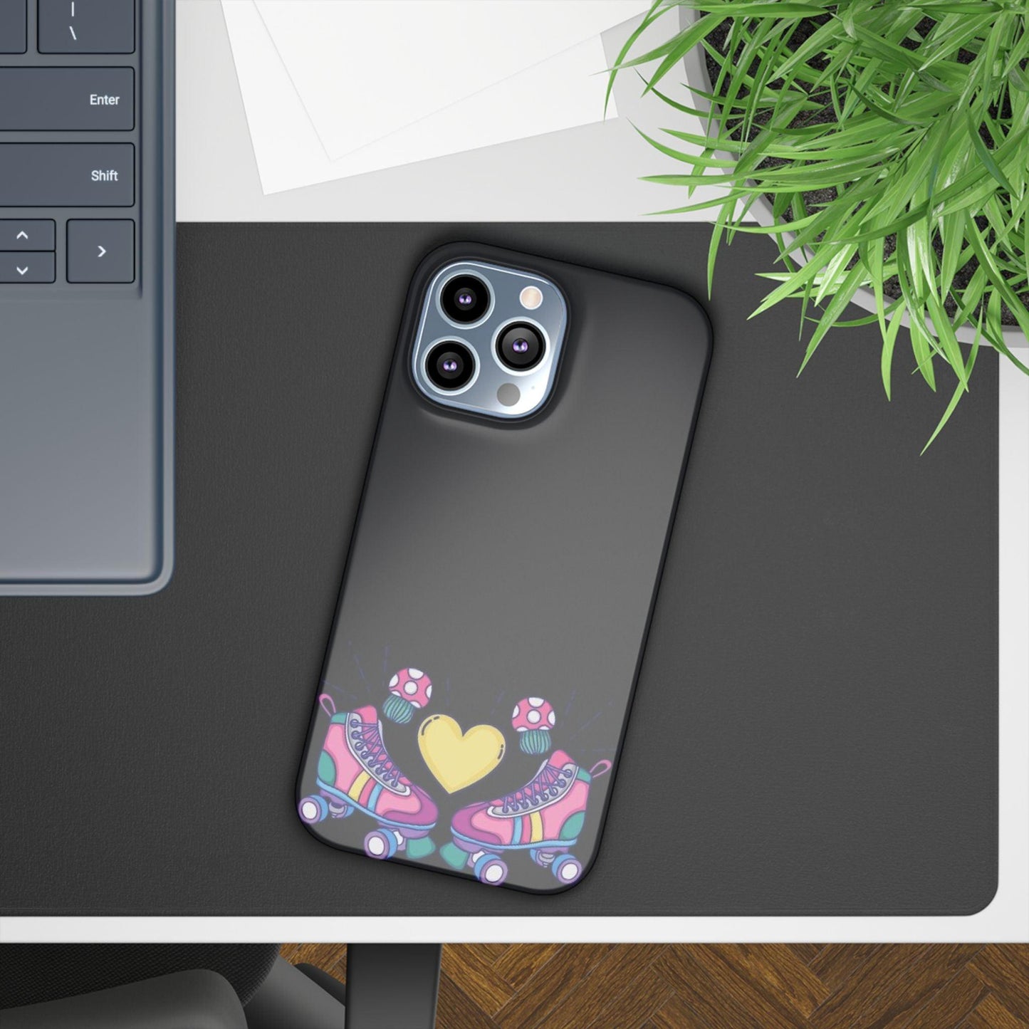 Skater's Heart Phone Case – Glide with Love Everywhere