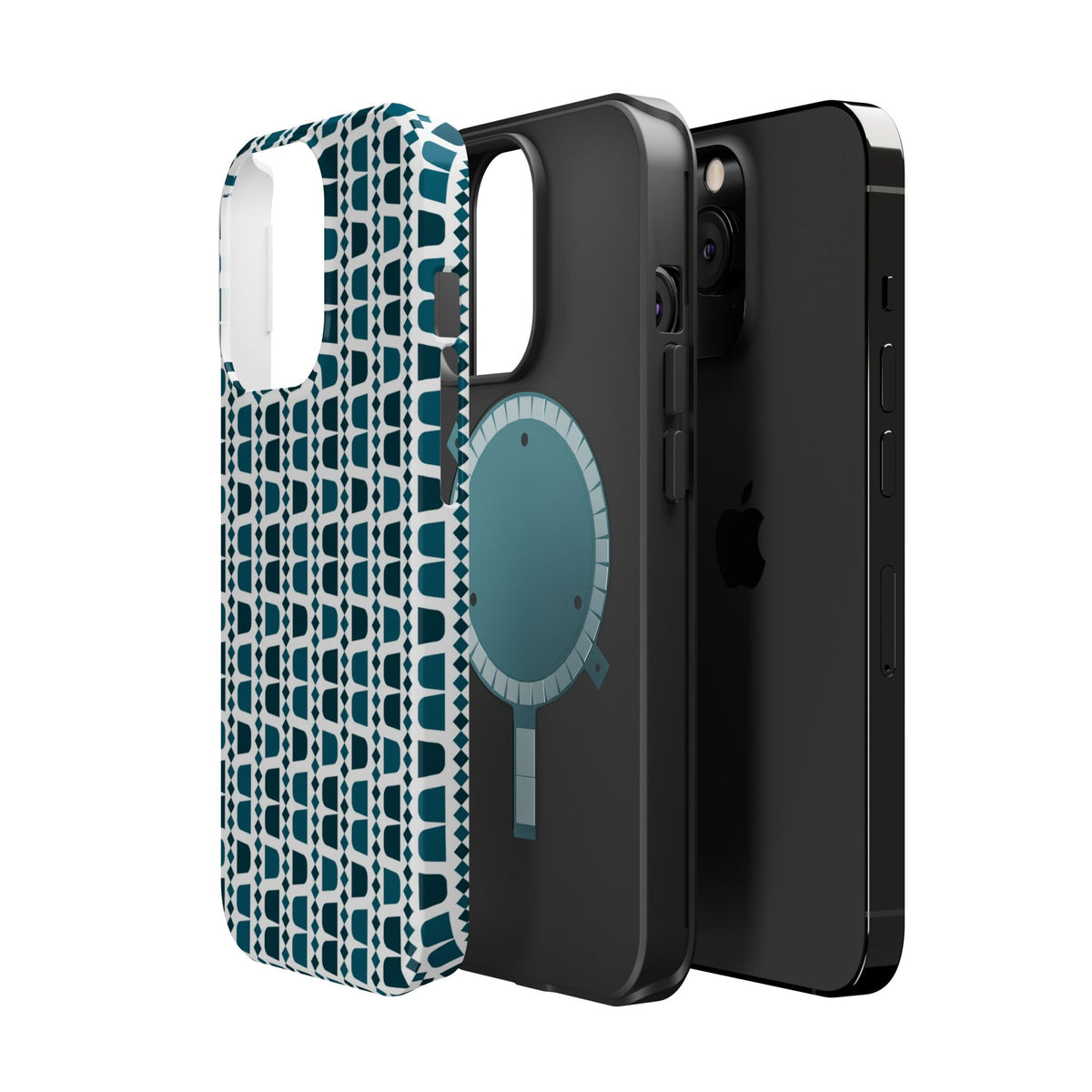 Arabic Coffee ☕️ cups Geometric Design Iphone Magnetic Tough Case