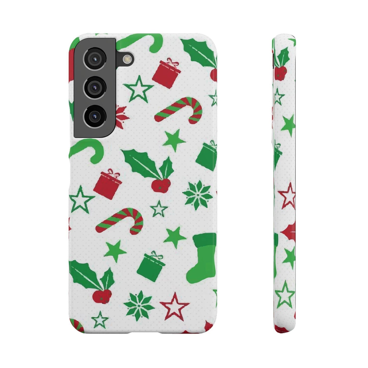 Custom Samsung Tough Phone Case – Christmas Santa Holiday Design, Festive Xmas Protection