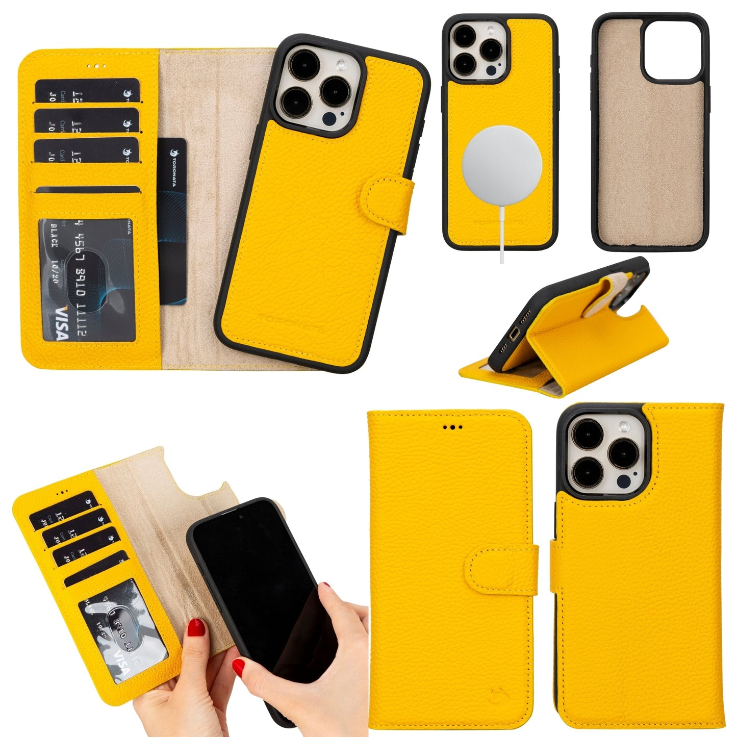 Casper Leather iPhone 14 Pro Max Wallet Case | MagSafe
