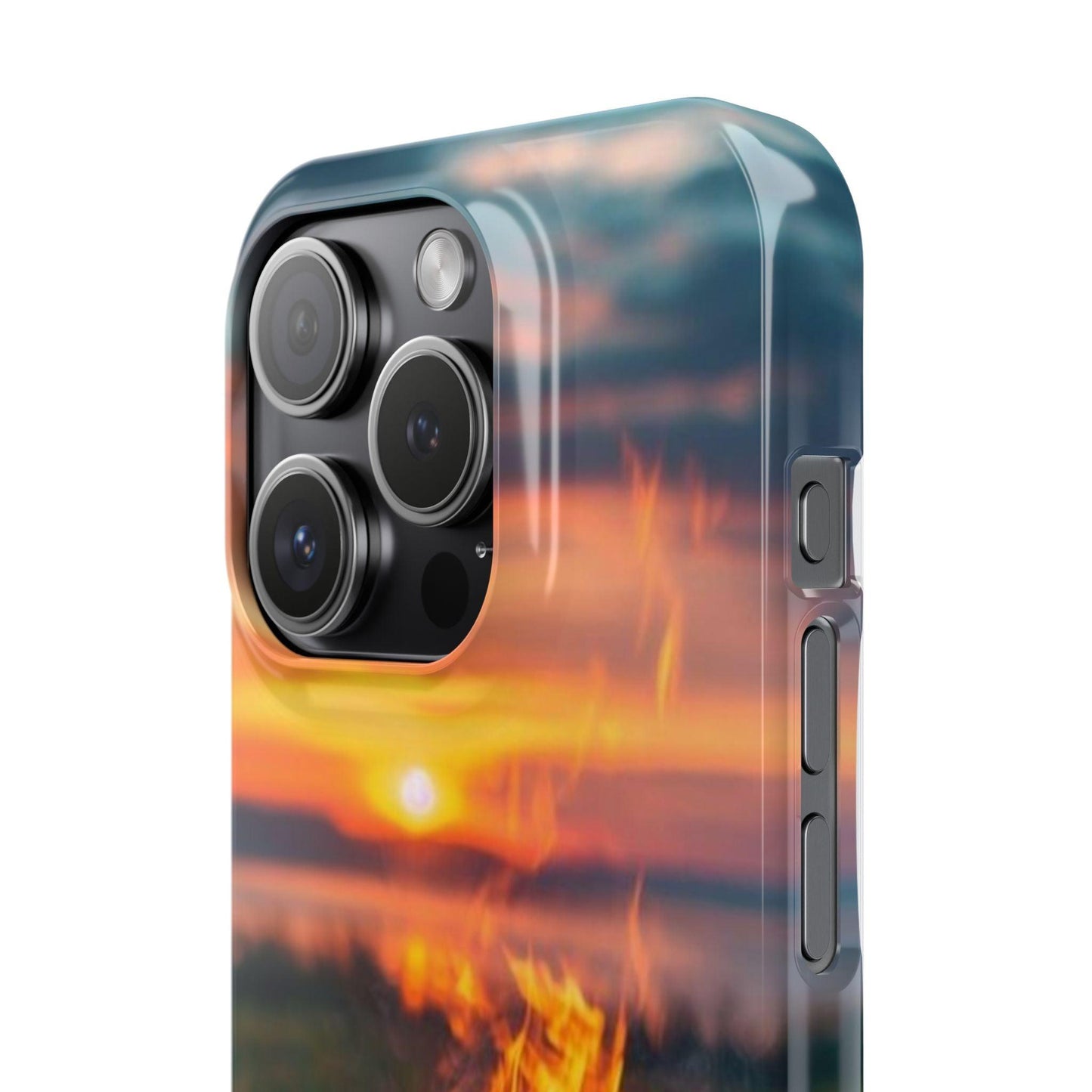 Woodland Fire Phone Case – Warmth of Nature’s Blaze on Your Device