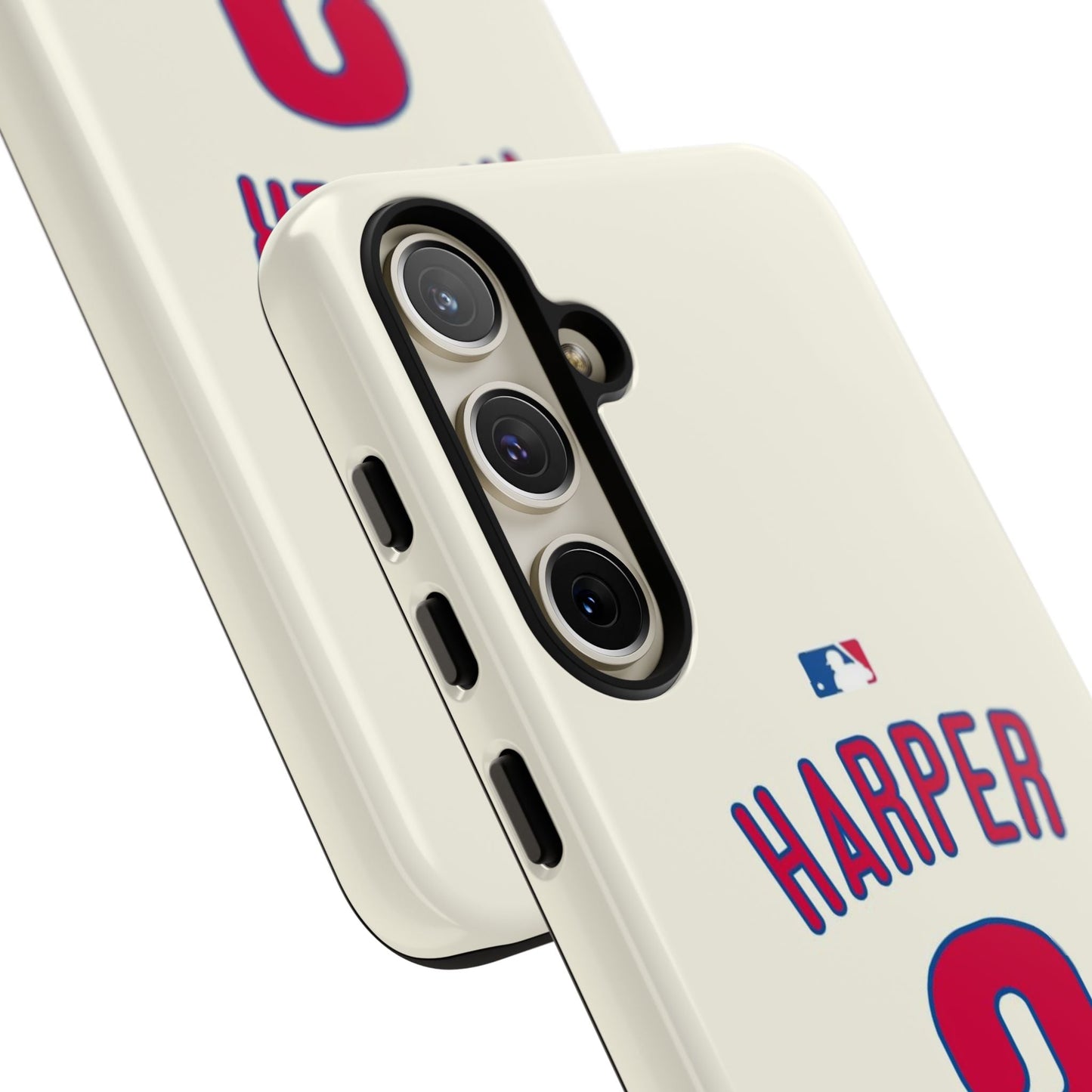 Bryce Harper PowerGrip – Dual-Layer Defense & Slim Fit | Compatible with iPhone 8 to 16 Pro Max & Samsung Galaxy S10 to S25 Ultra