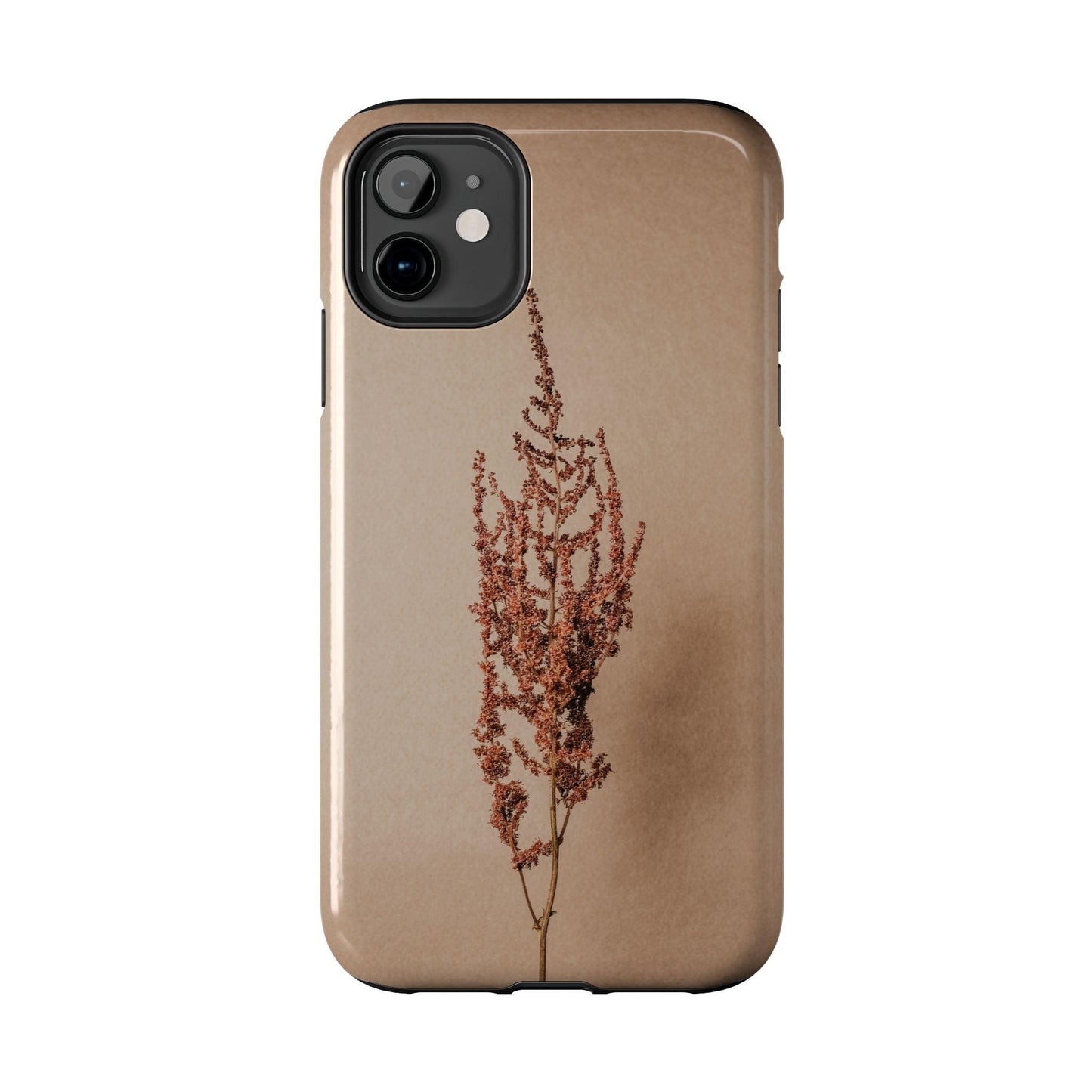 Brown Dry Leaf Tough Phone Cases