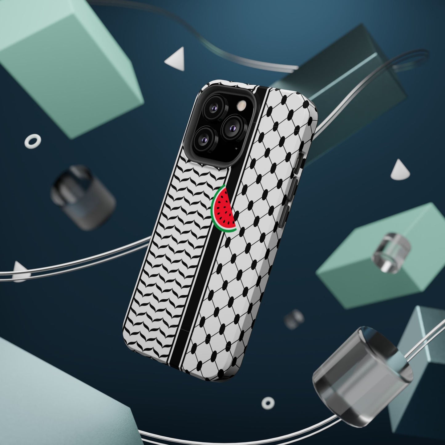 Kufieh Geometric Design Iphone Magnetic Tough Case