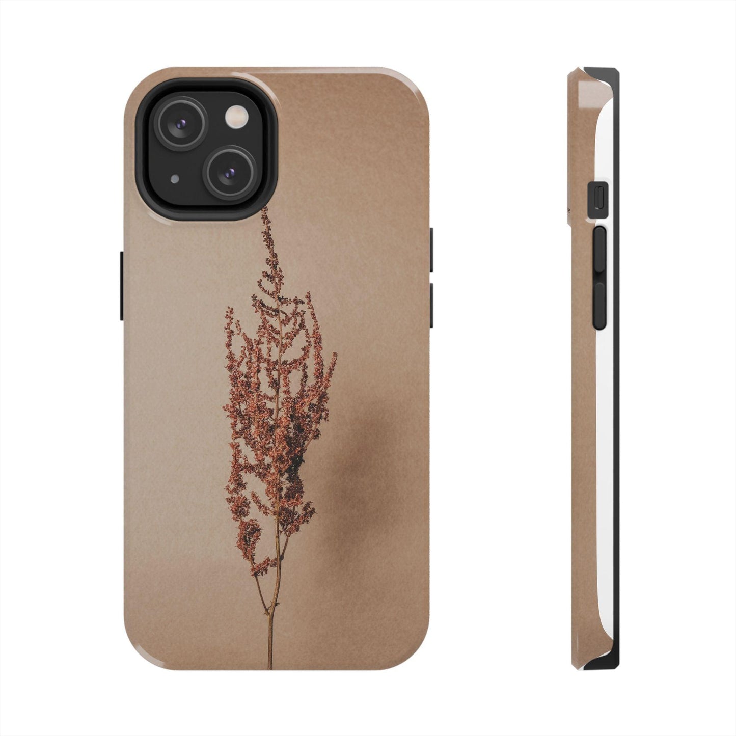Brown Dry Leaf Tough Phone Cases