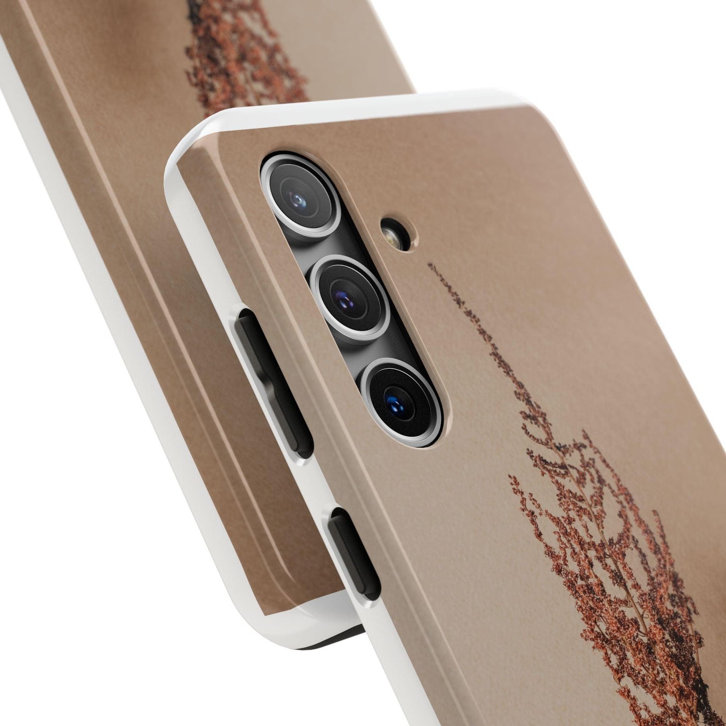 Brown Dry Leaf Tough Phone Cases