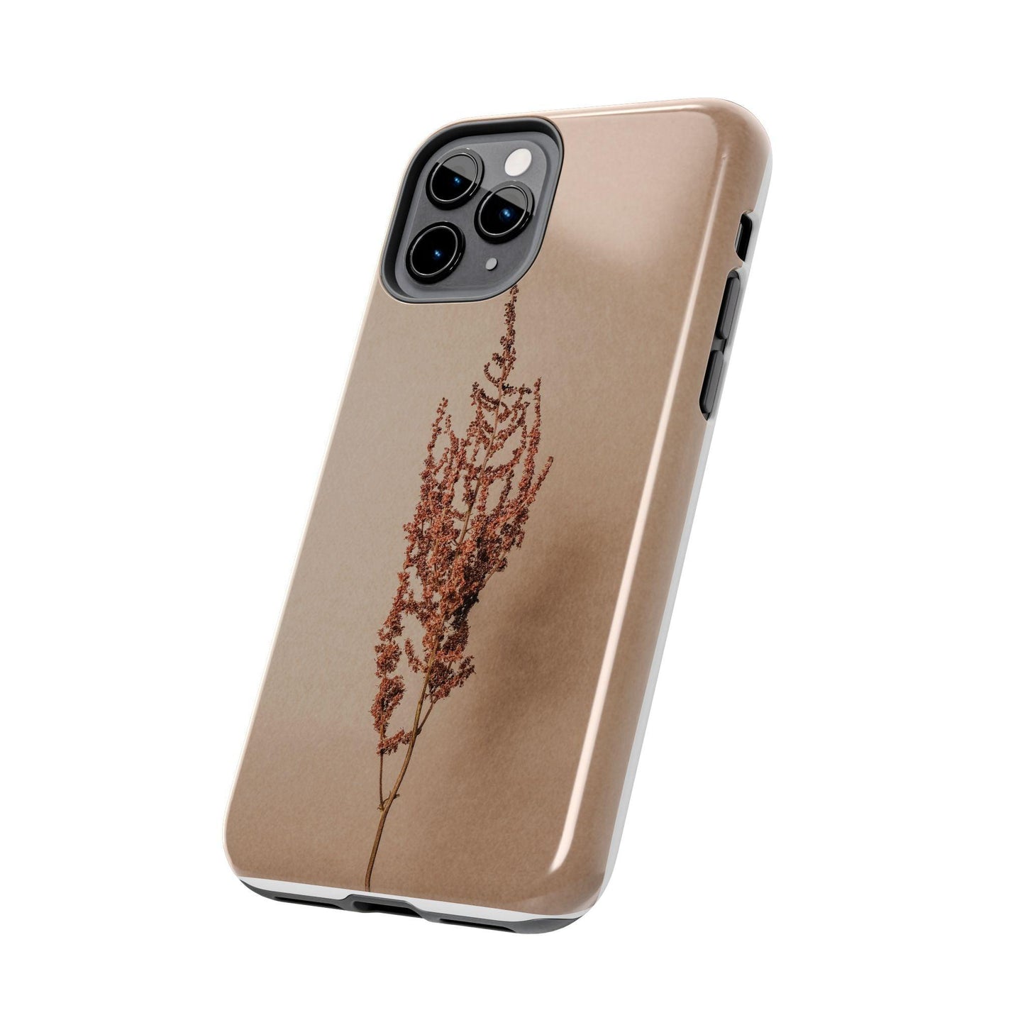 Brown Dry Leaf Tough Phone Cases