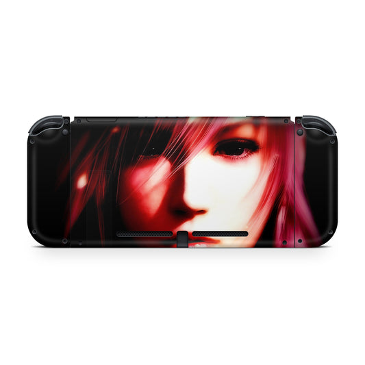 Storm Valkyrie Nintendo Switch OLED Skin