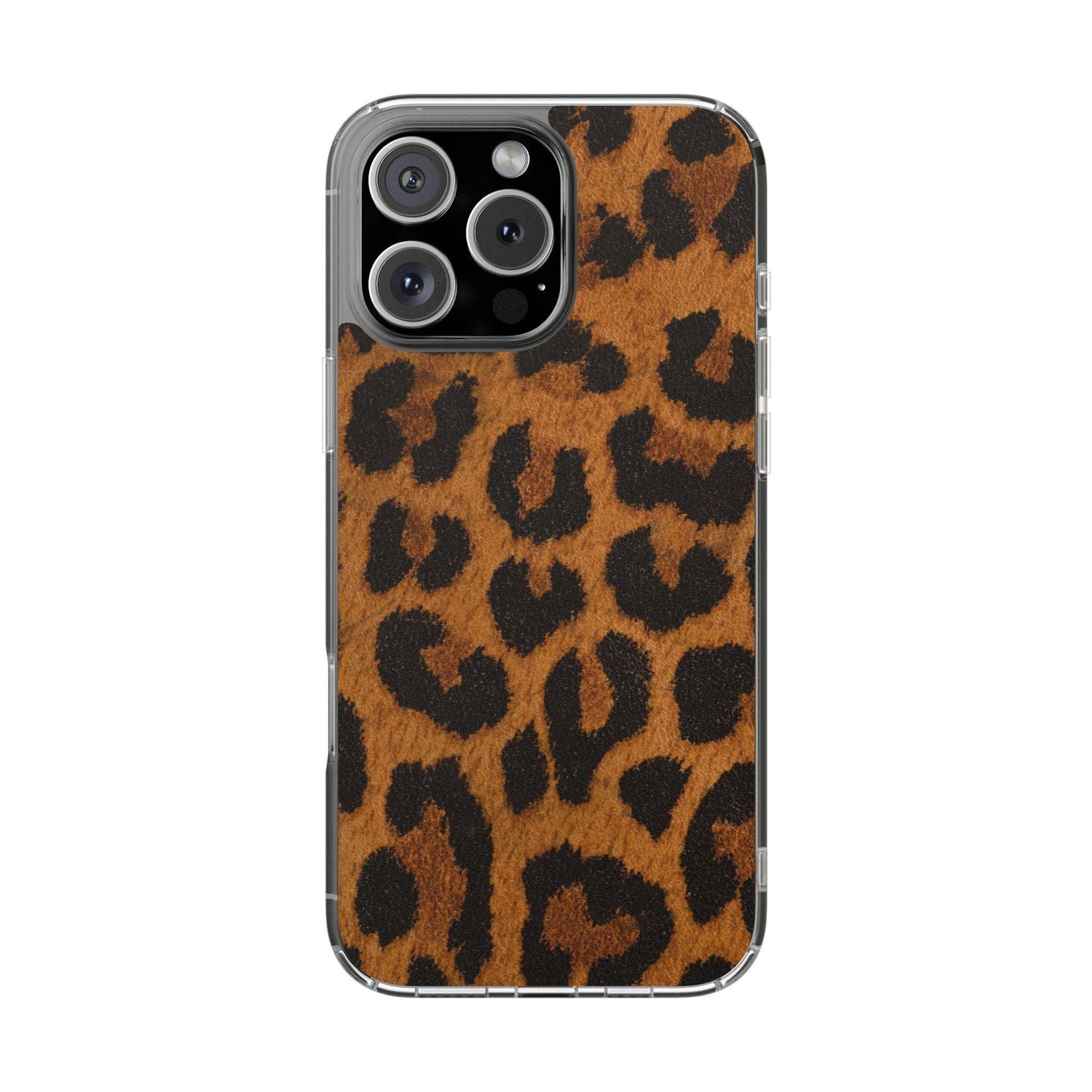 Clear Cases Cheeta Print