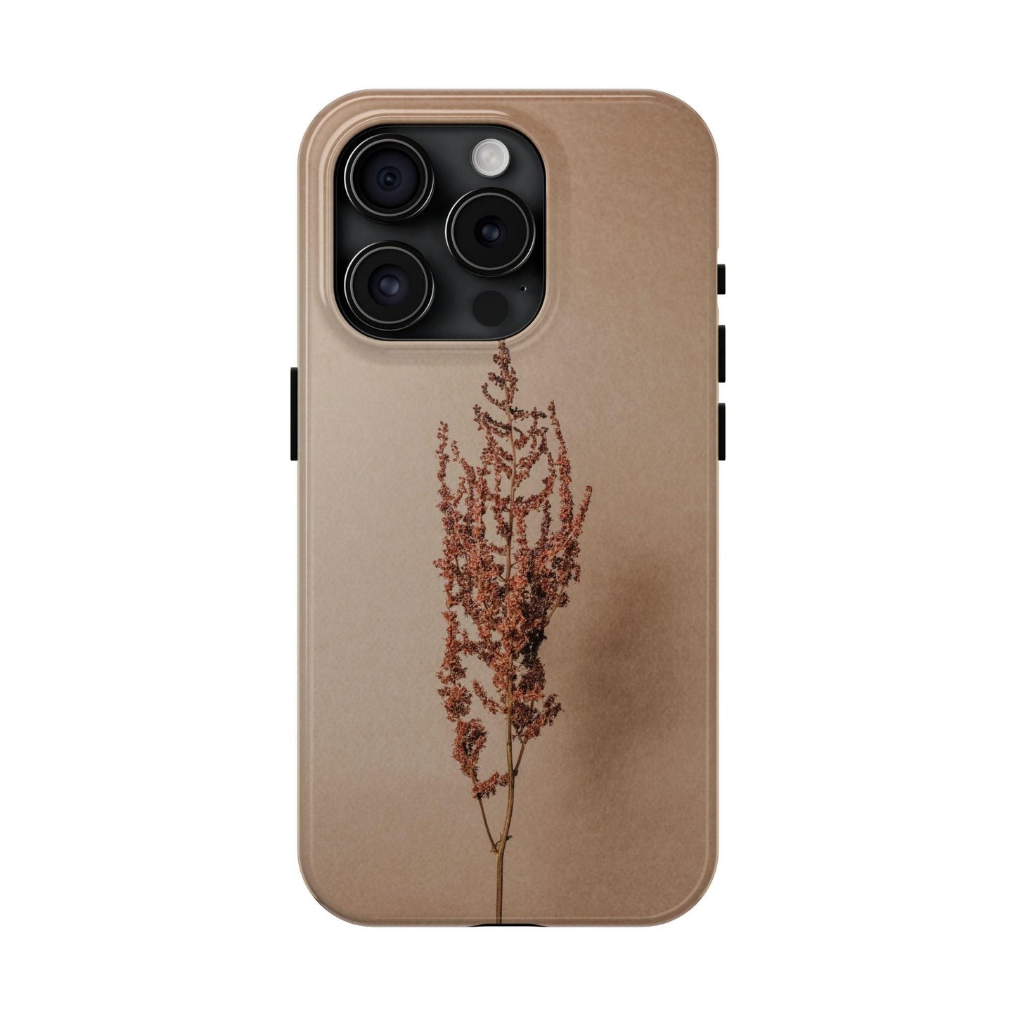Brown Dry Leaf Tough Phone Cases