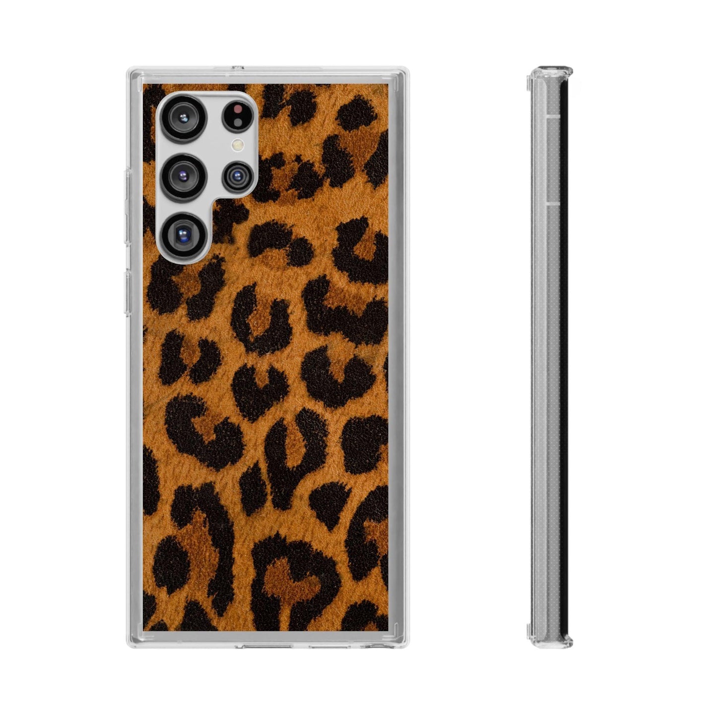 Clear Cases Cheeta Print