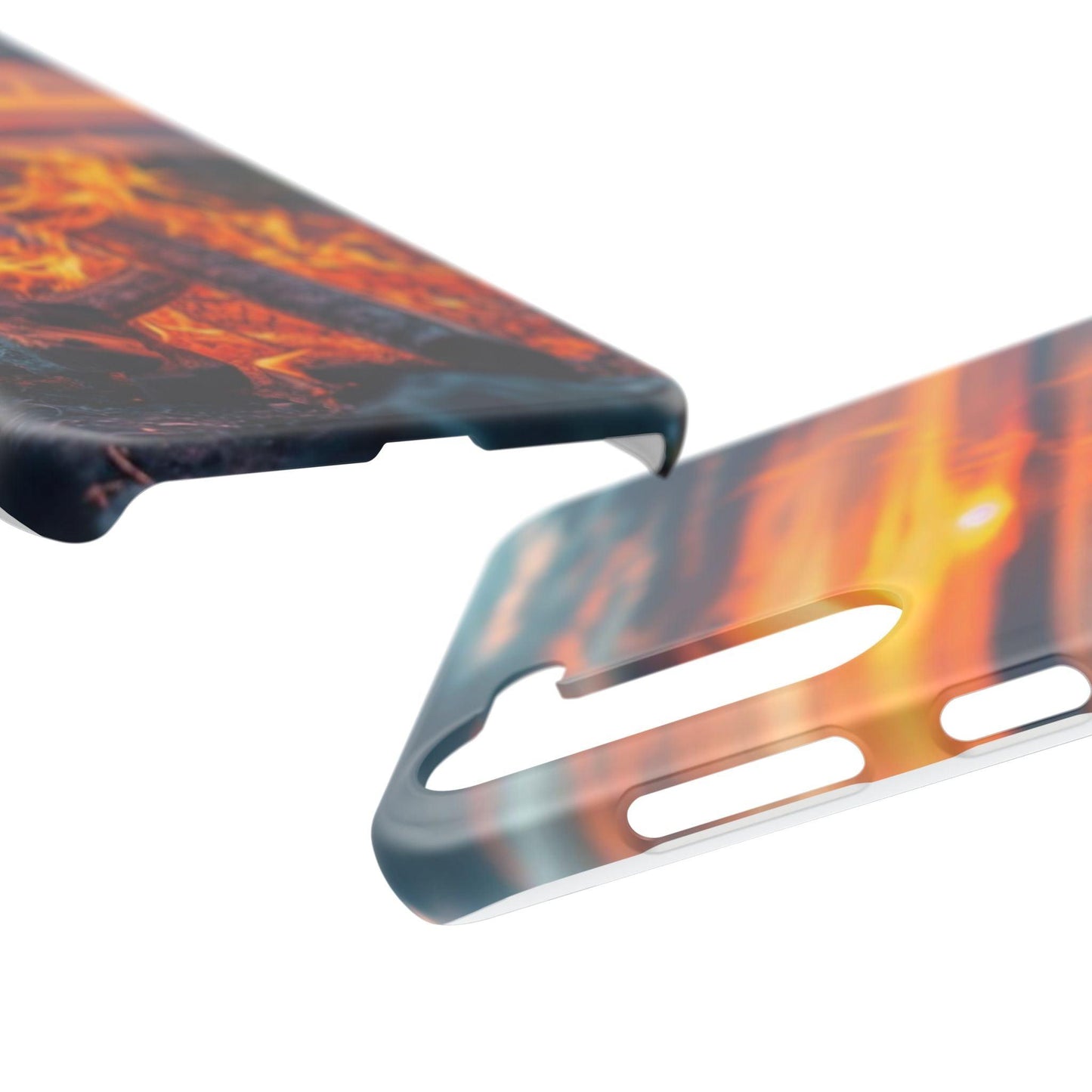 Woodland Fire Phone Case – Warmth of Nature’s Blaze on Your Device