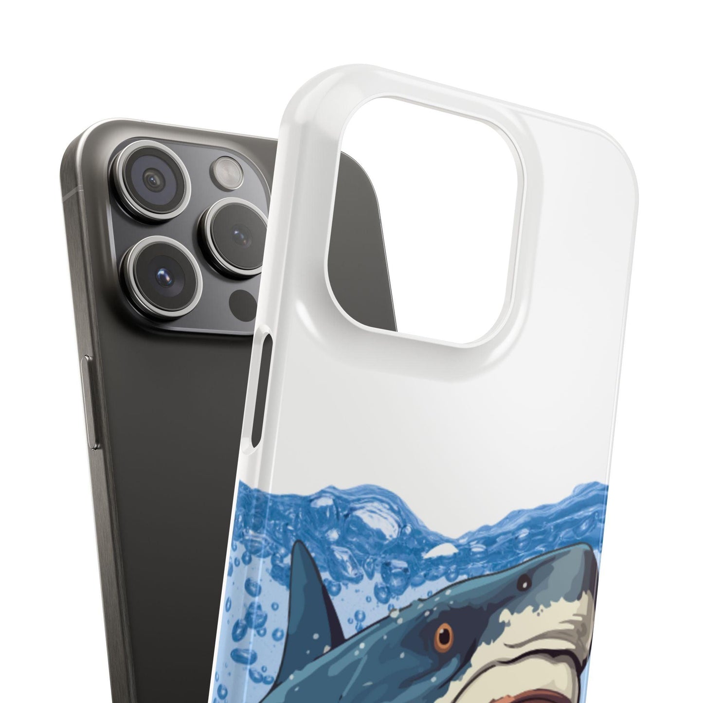 Shark Frenzy Phone Case – Dive into Bold Style