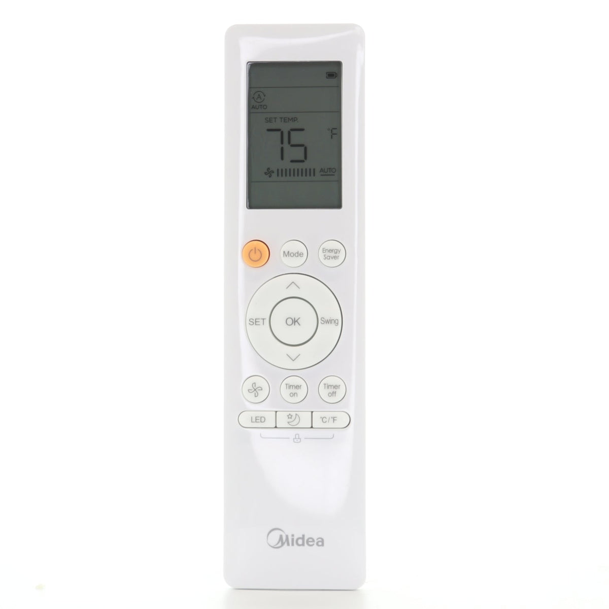 Midea RG10G2(B2)/BGEFU1 In-Window Air Conditioner Thermostatic Remote Control - 17317000008658