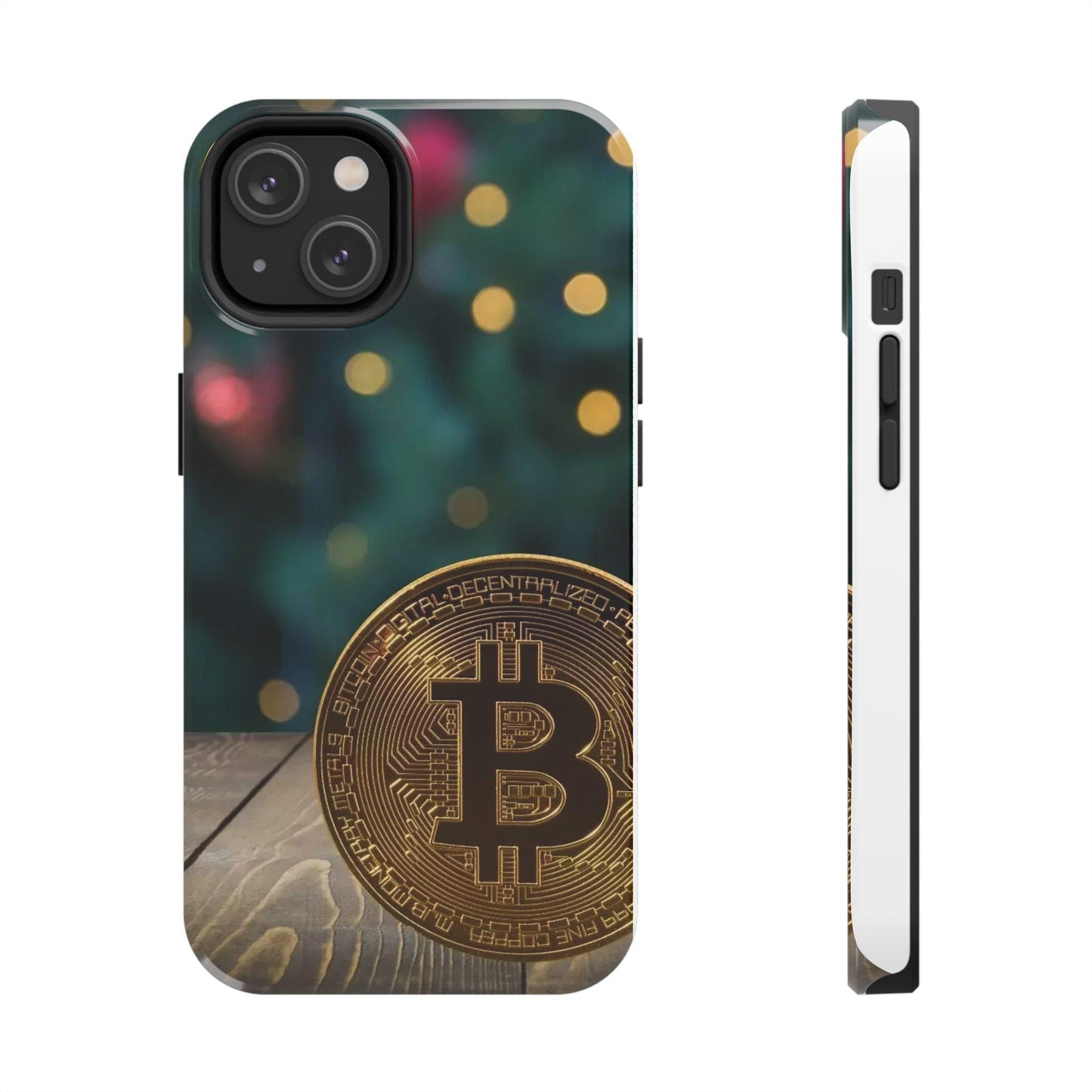 Crypto Bitcoin High Quality Printed Tough Phone Cases