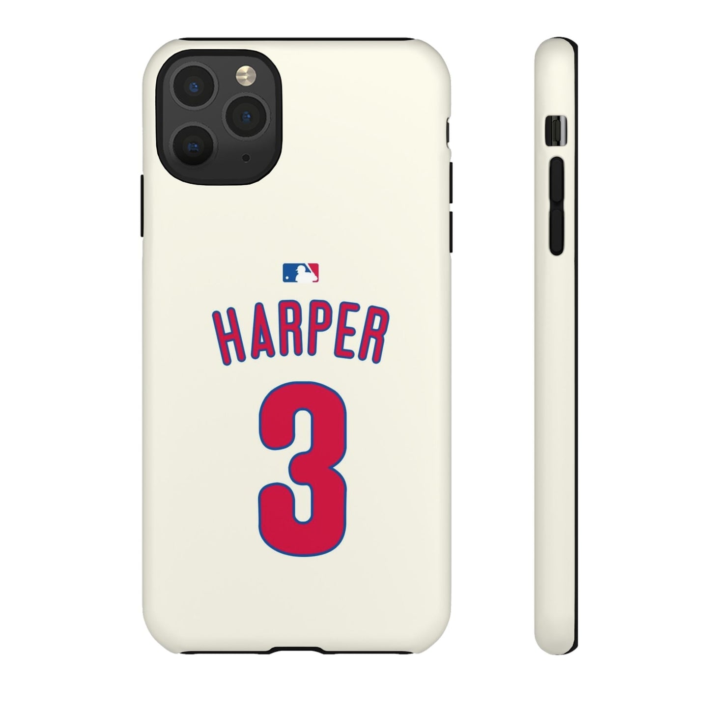 Bryce Harper PowerGrip – Dual-Layer Defense & Slim Fit | Compatible with iPhone 8 to 16 Pro Max & Samsung Galaxy S10 to S25 Ultra