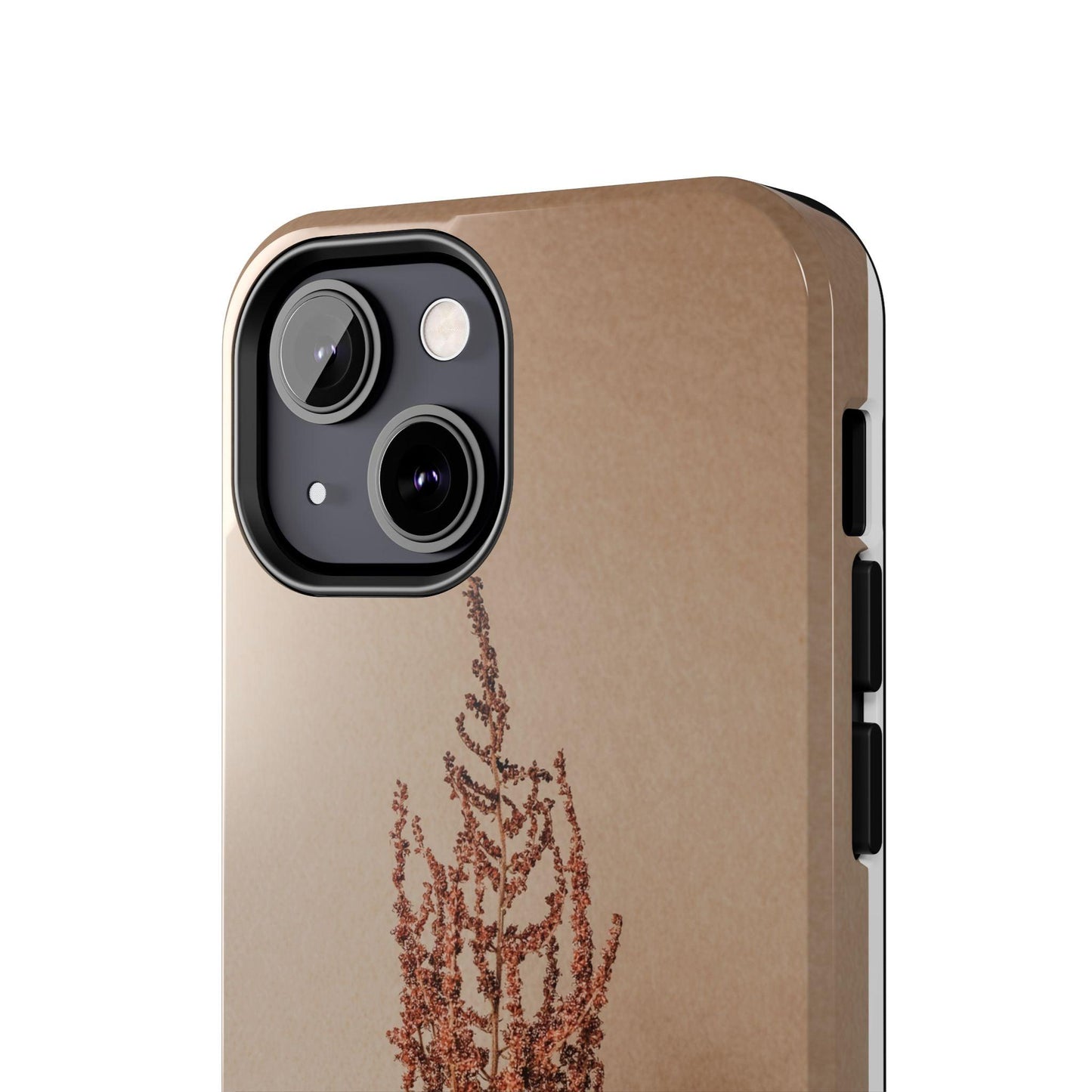 Brown Dry Leaf Tough Phone Cases