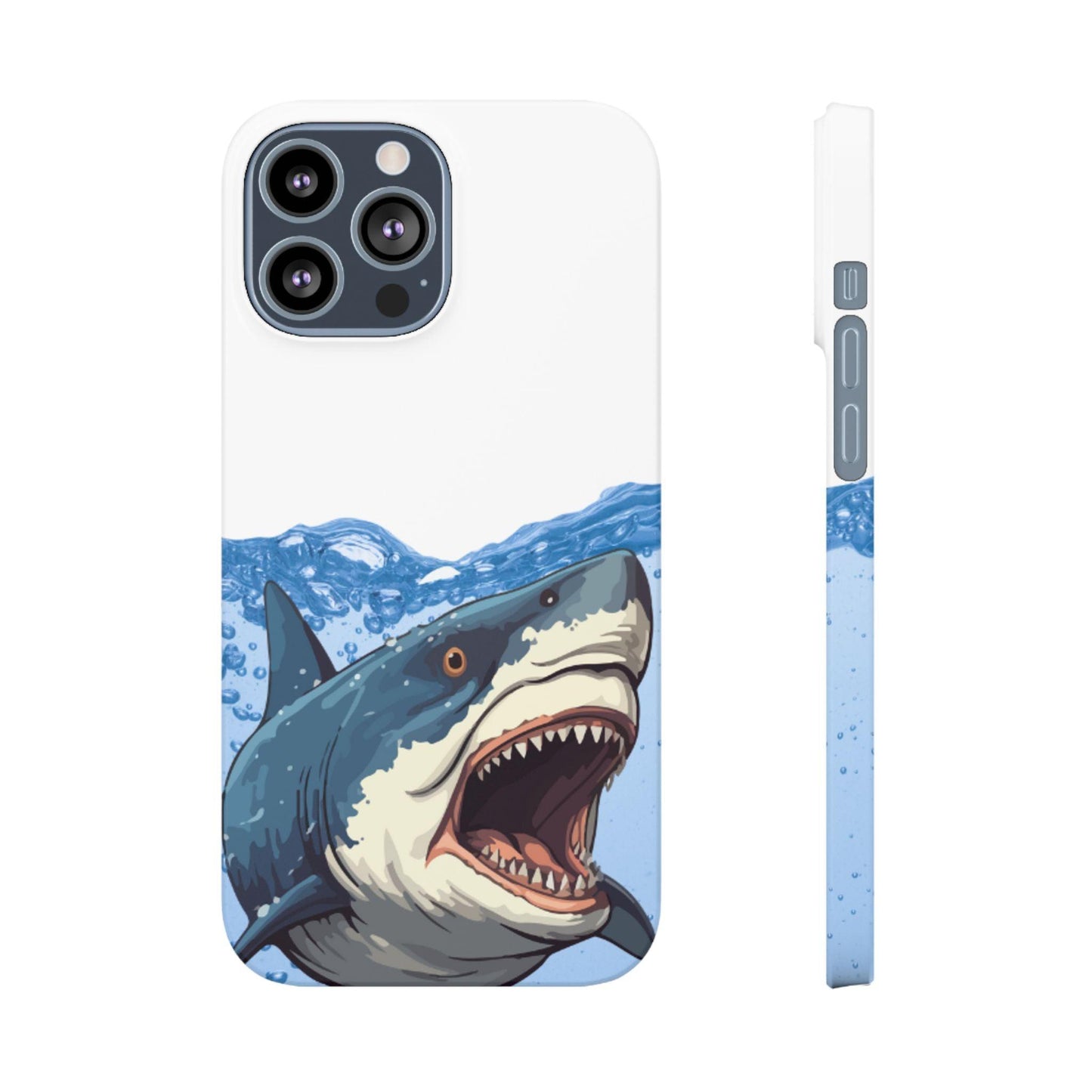 Shark Frenzy Phone Case – Dive into Bold Style