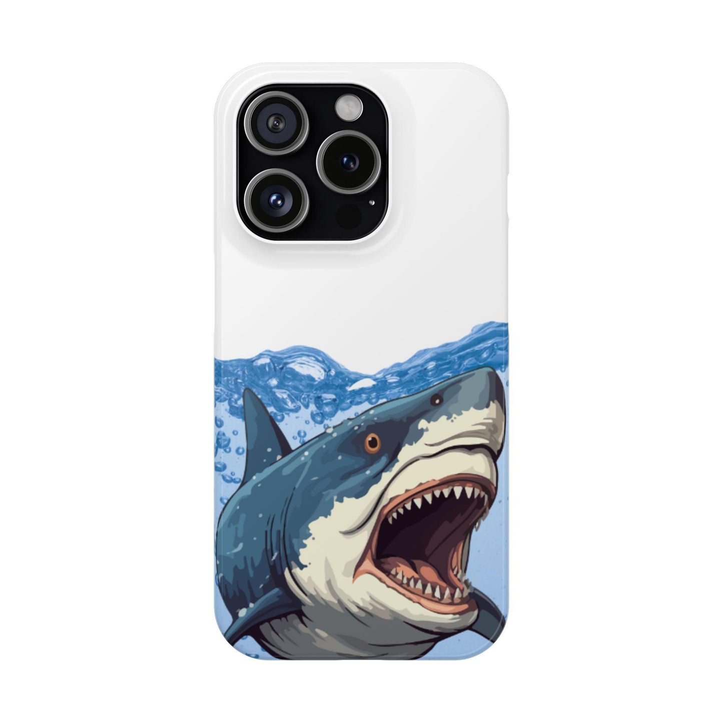 Shark Frenzy Phone Case – Dive into Bold Style