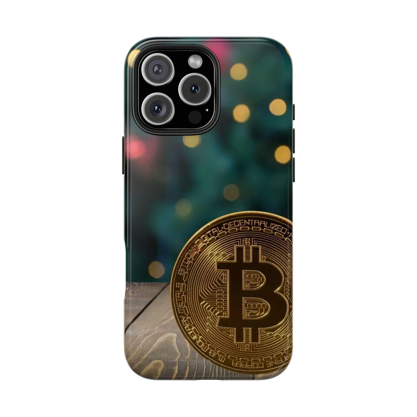 Crypto Bitcoin High Quality Printed Tough Phone Cases