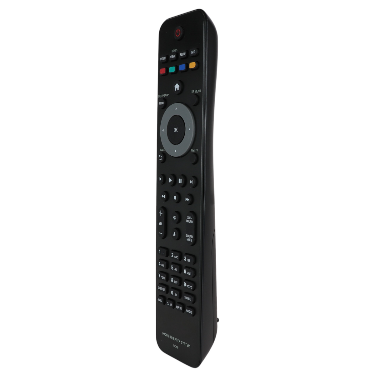 Philips NC200UD Home Theater and DVD System Remote Control