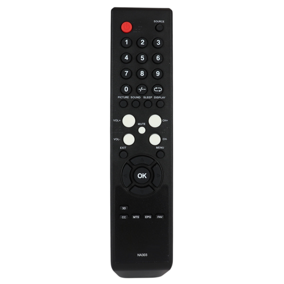 Avol NA303 TV Remote Control