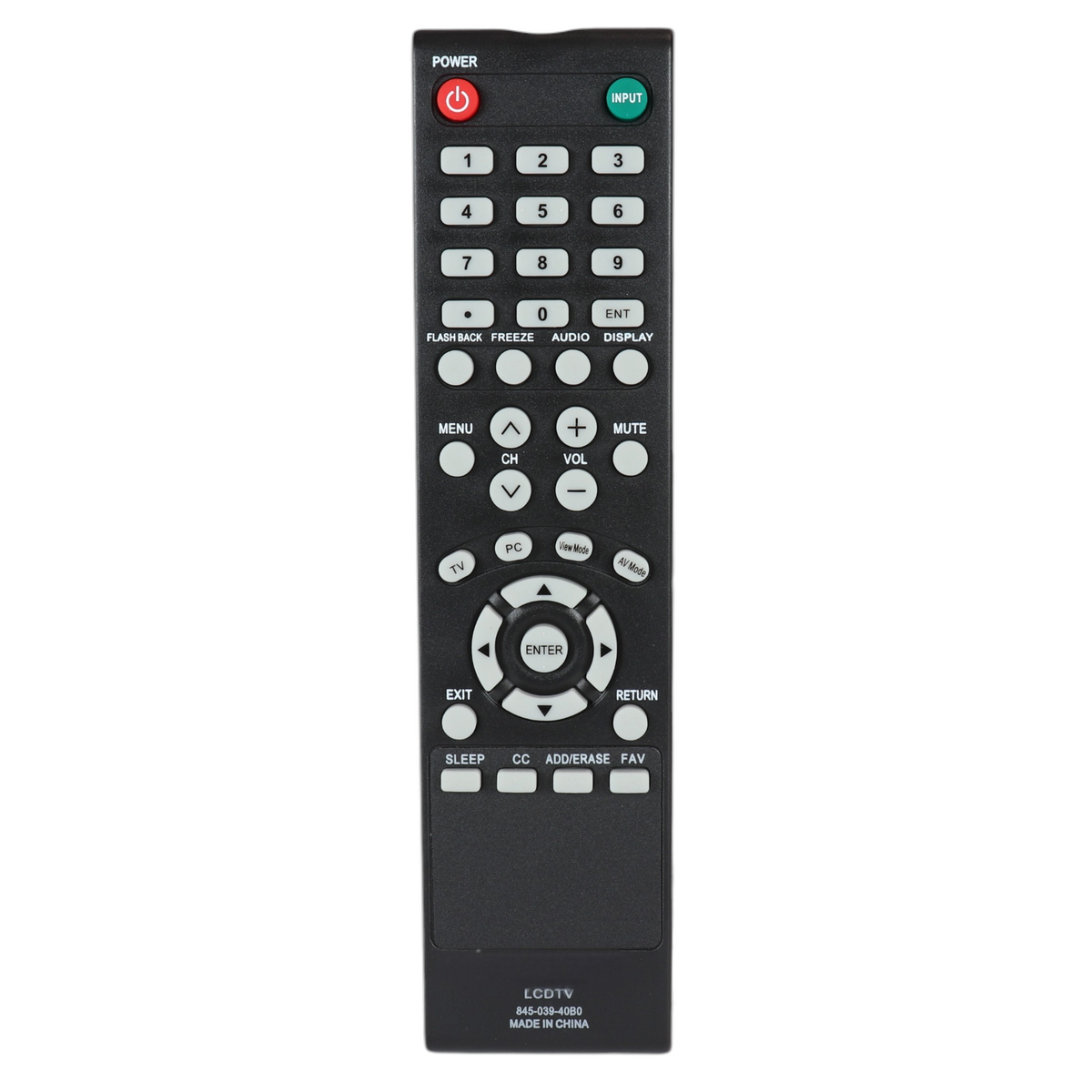 Sharp 84503940B0 TV Remote Control