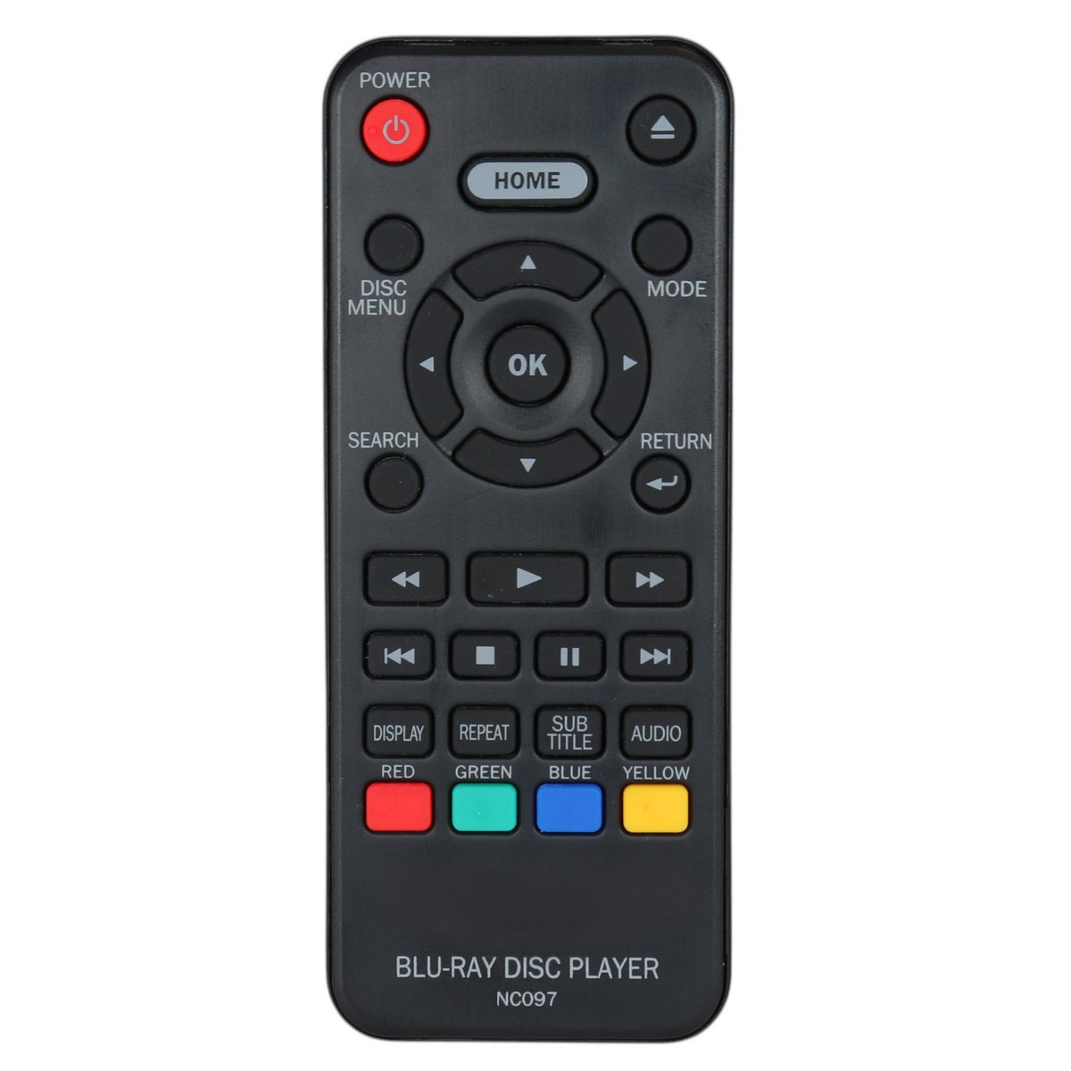 Sanyo NC097 Blu-Ray Disc Player Remote Control - NC097UL