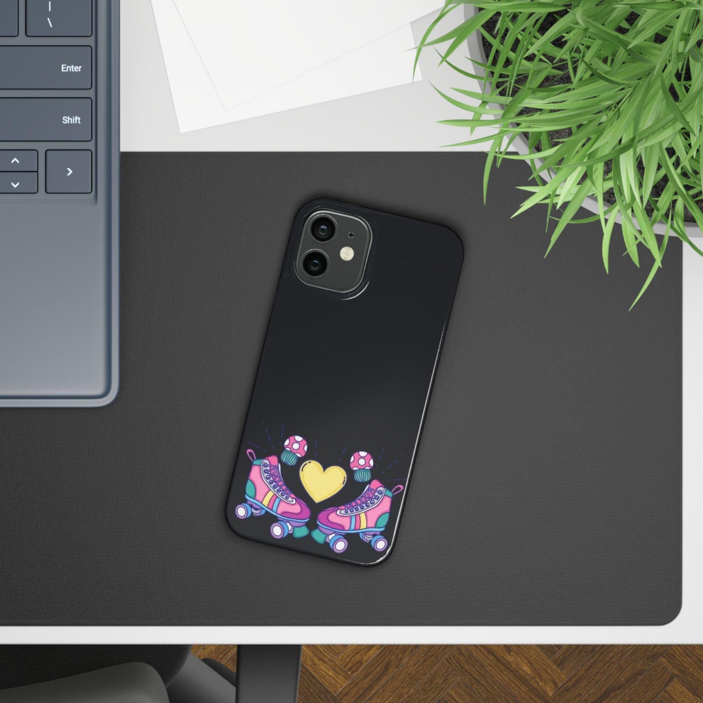 Skater's Heart Phone Case – Glide with Love Everywhere