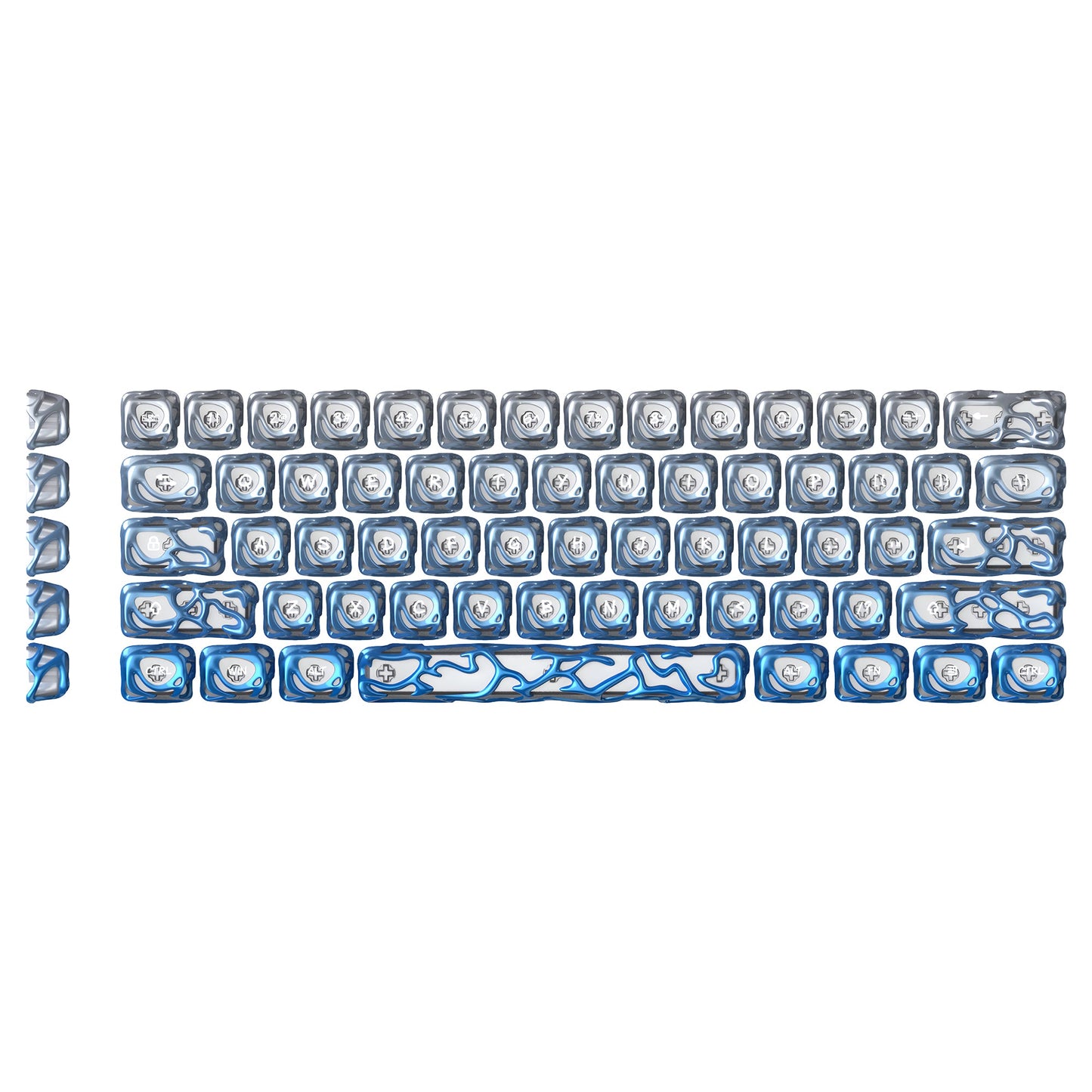 XVX Venom Themed ABS+PC Keycap Set