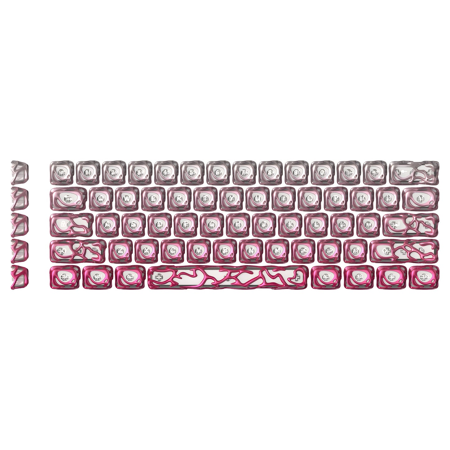 XVX Venom Themed ABS+PC Keycap Set