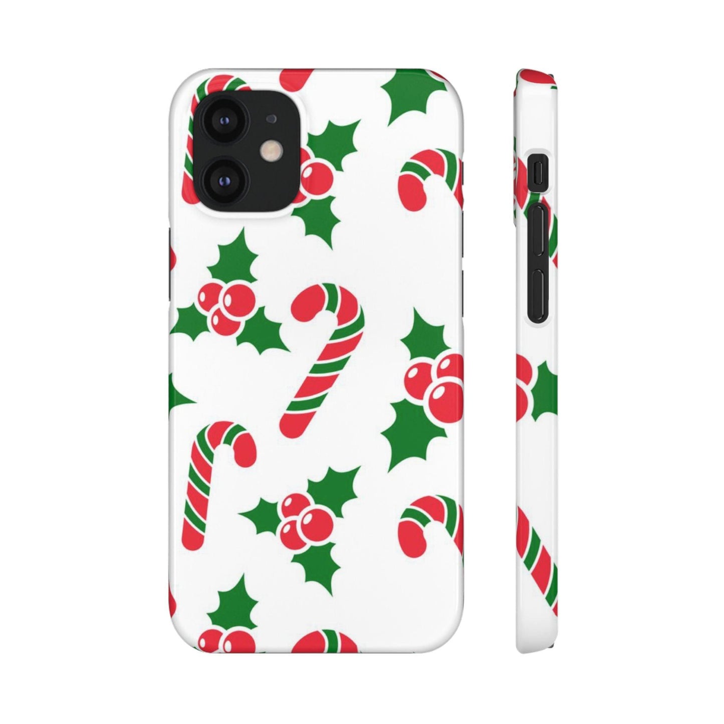 Custom iPhone Tough Phone Case – Christmas Santa Holiday Design, Festive Xmas Protection