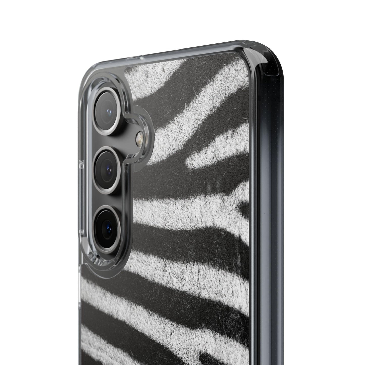 Clear Cases Black and White Zebra Stripes