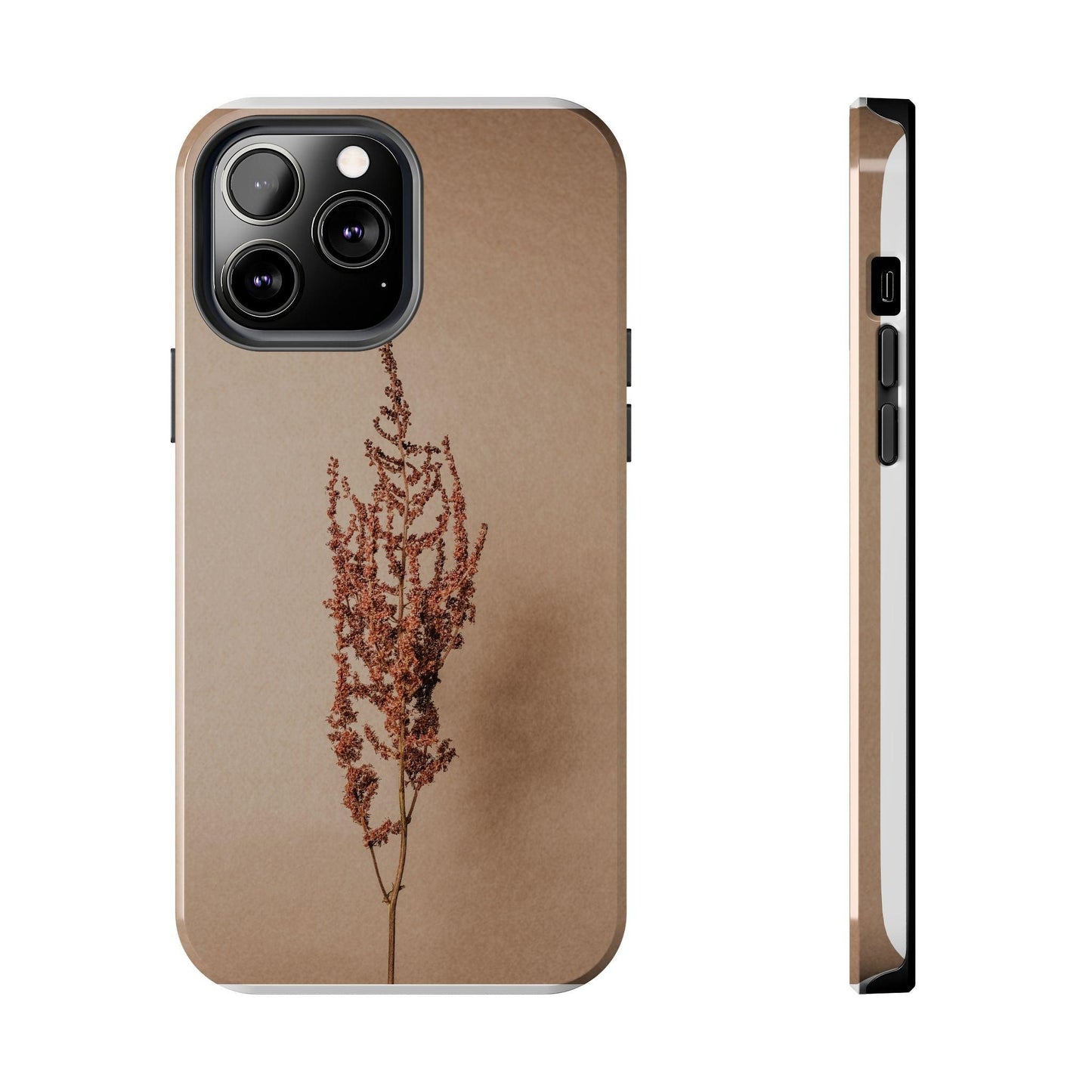 Brown Dry Leaf Tough Phone Cases