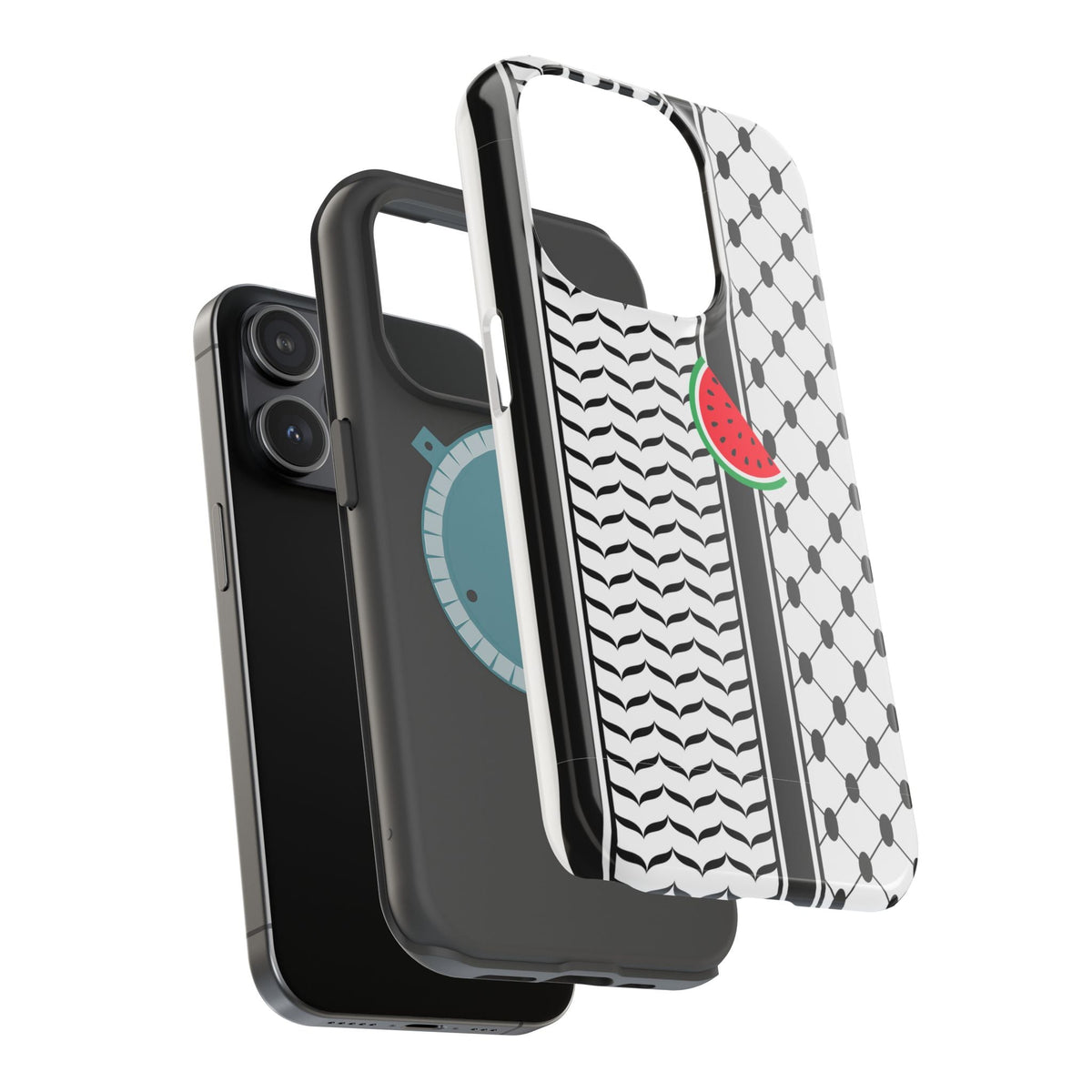 Kufieh Geometric Design Iphone Magnetic Tough Case