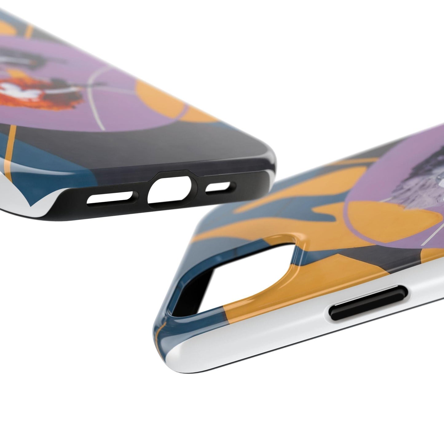 Two Womens Play basket ball Tough Phone Cases