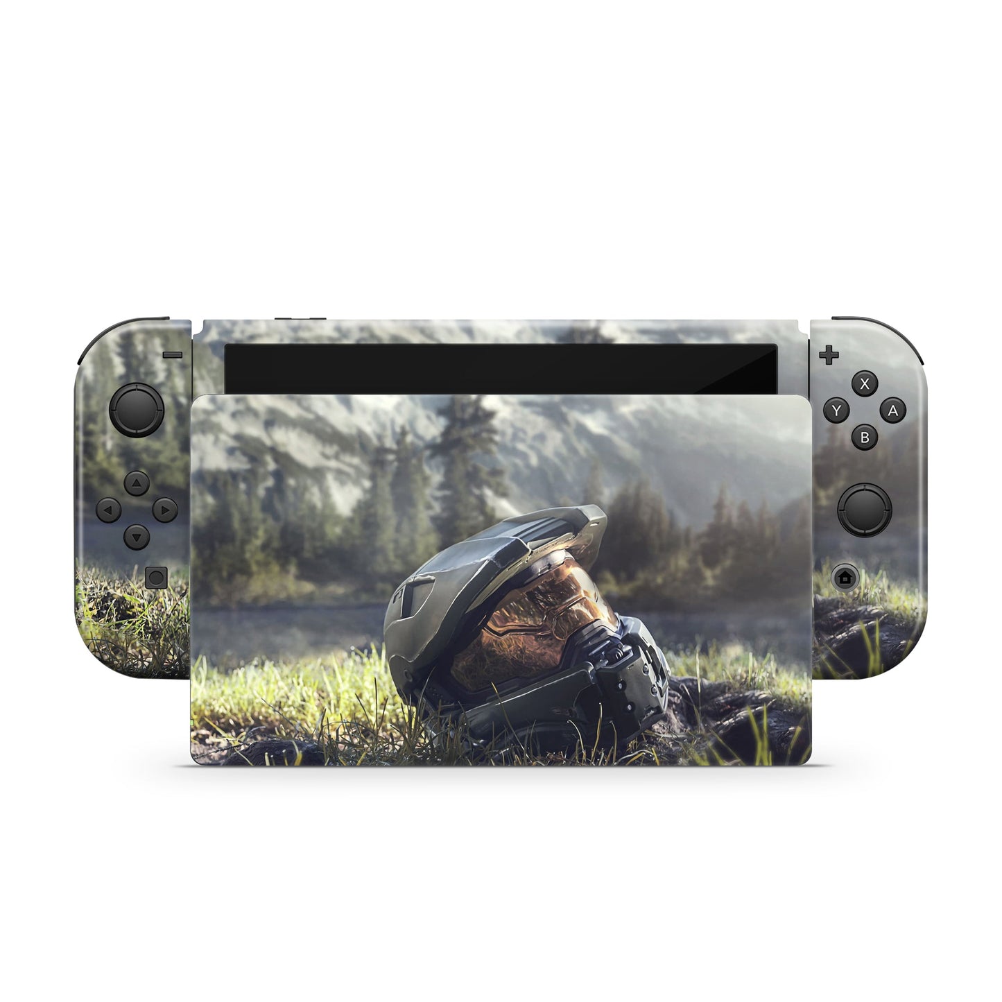 Spartan Sentinel Nintendo Switch OLED Skin