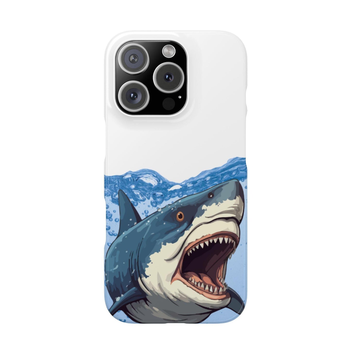 Shark Frenzy Phone Case – Dive into Bold Style