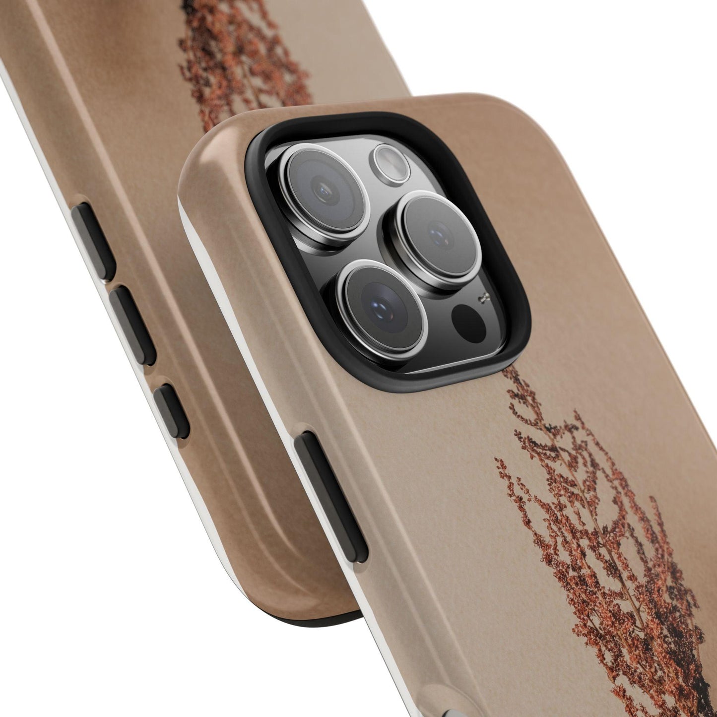 Brown Dry Leaf Tough Phone Cases