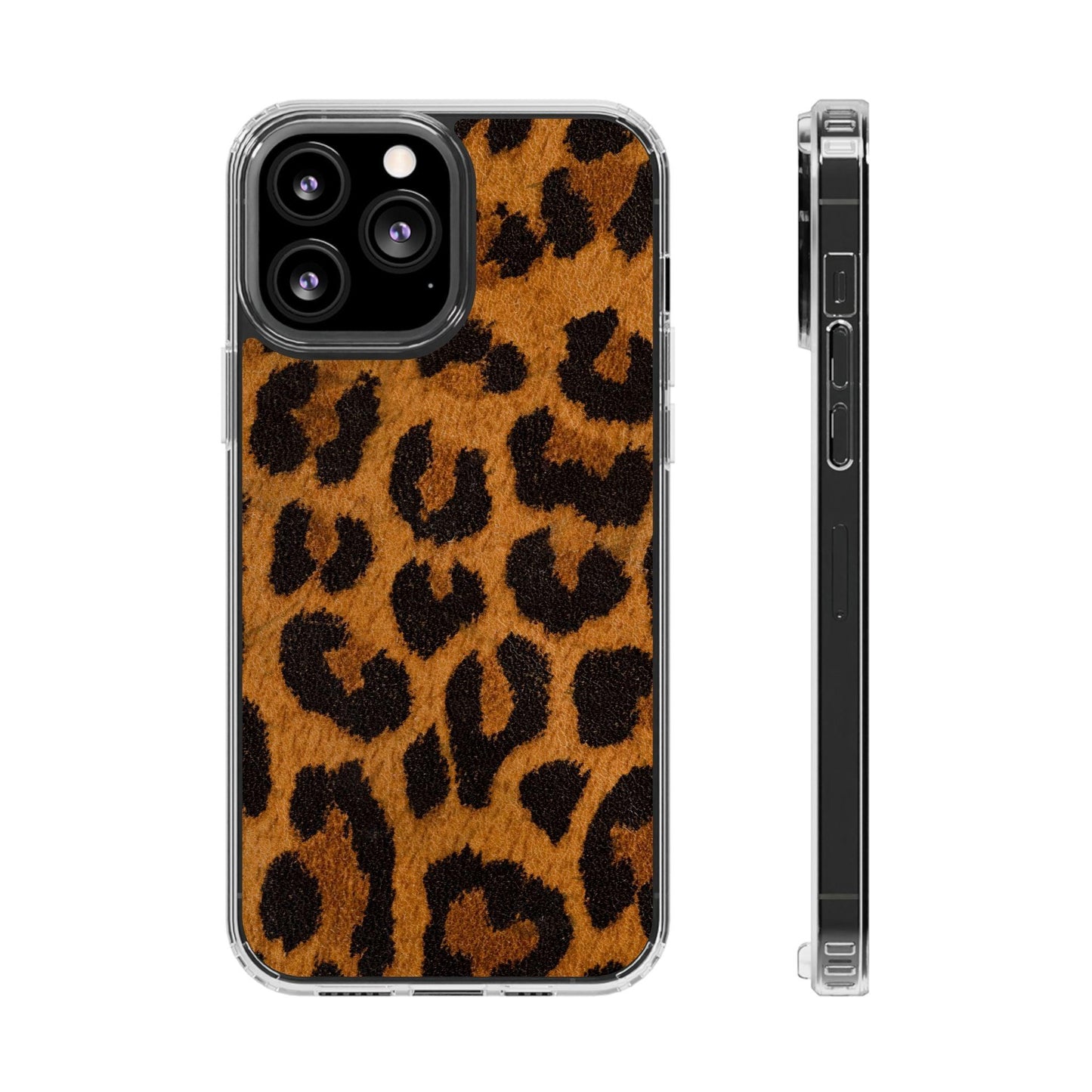 Clear Cases Cheeta Print