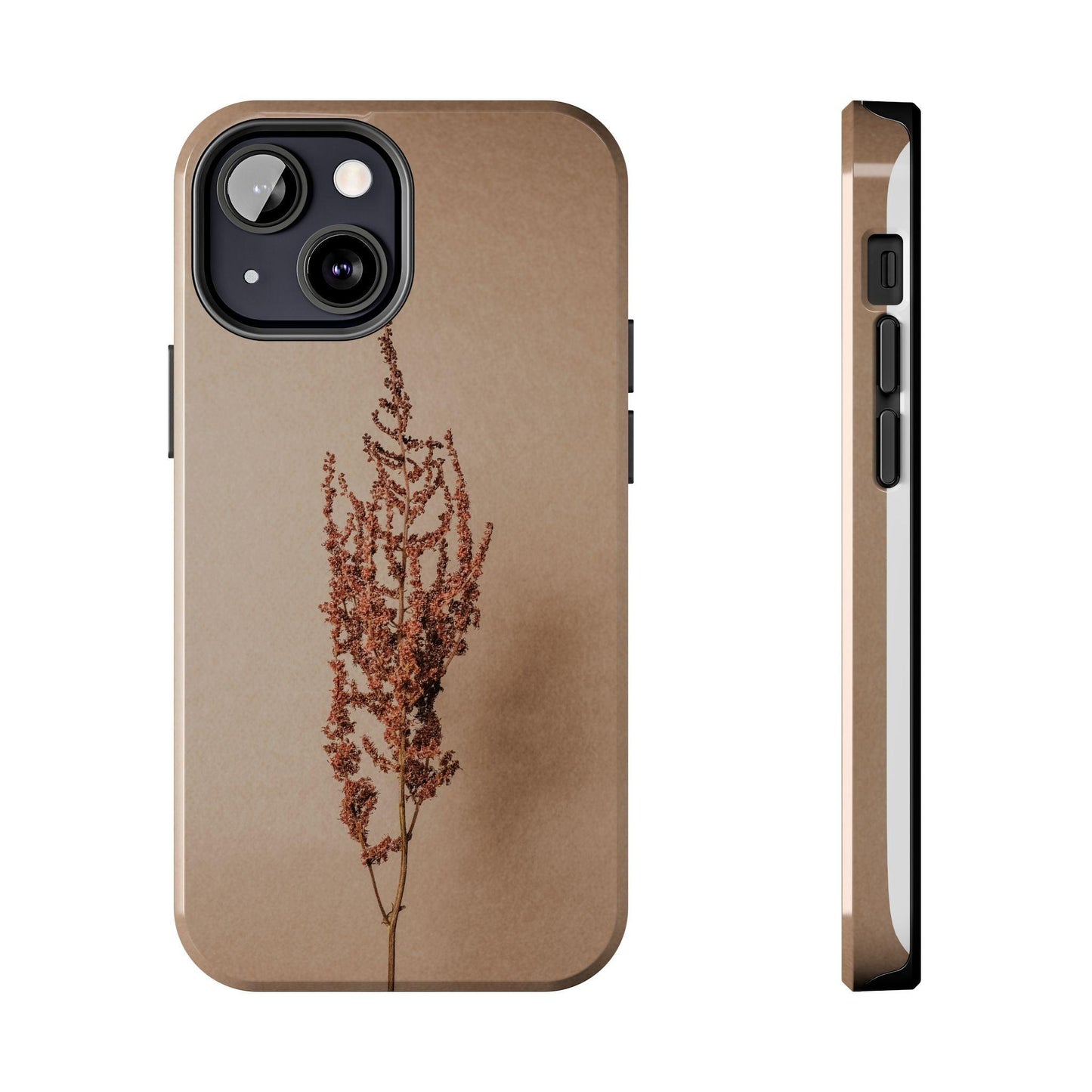 Brown Dry Leaf Tough Phone Cases
