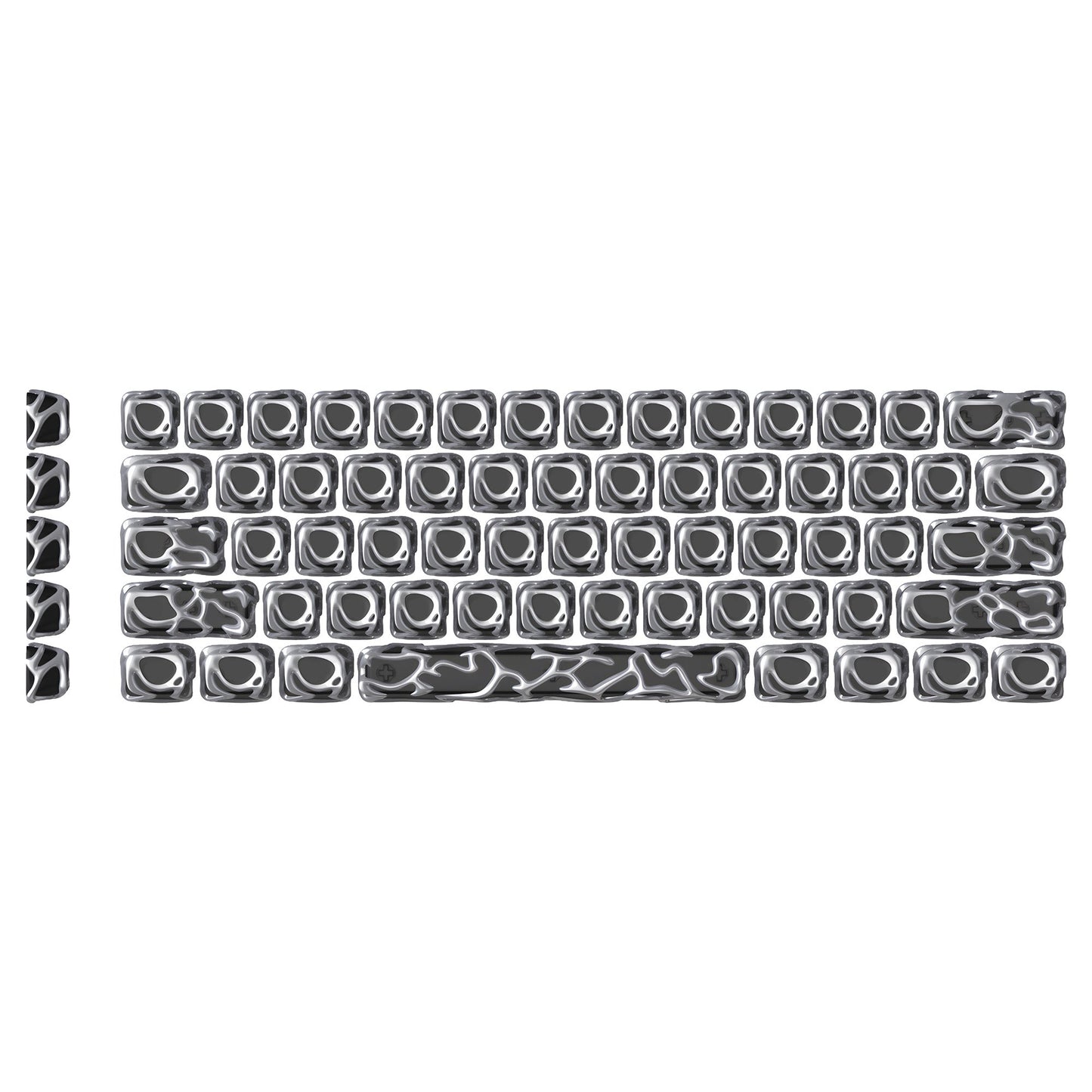 XVX Venom Themed ABS+PC Keycap Set
