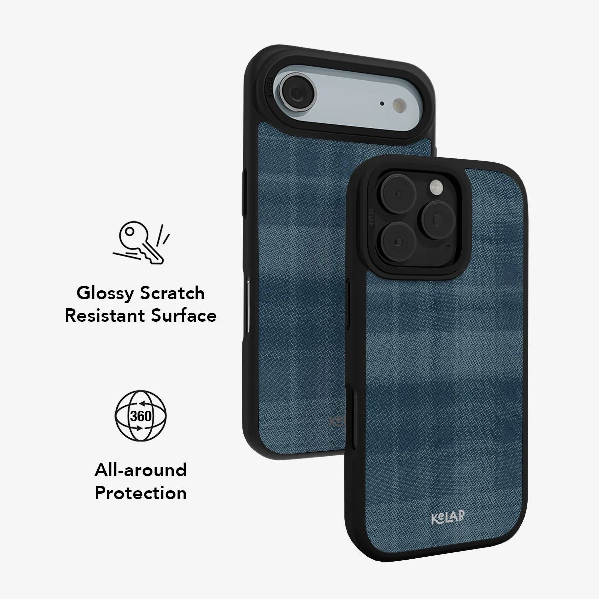 Denim | Blue Flannel Minimalist Phone Case
