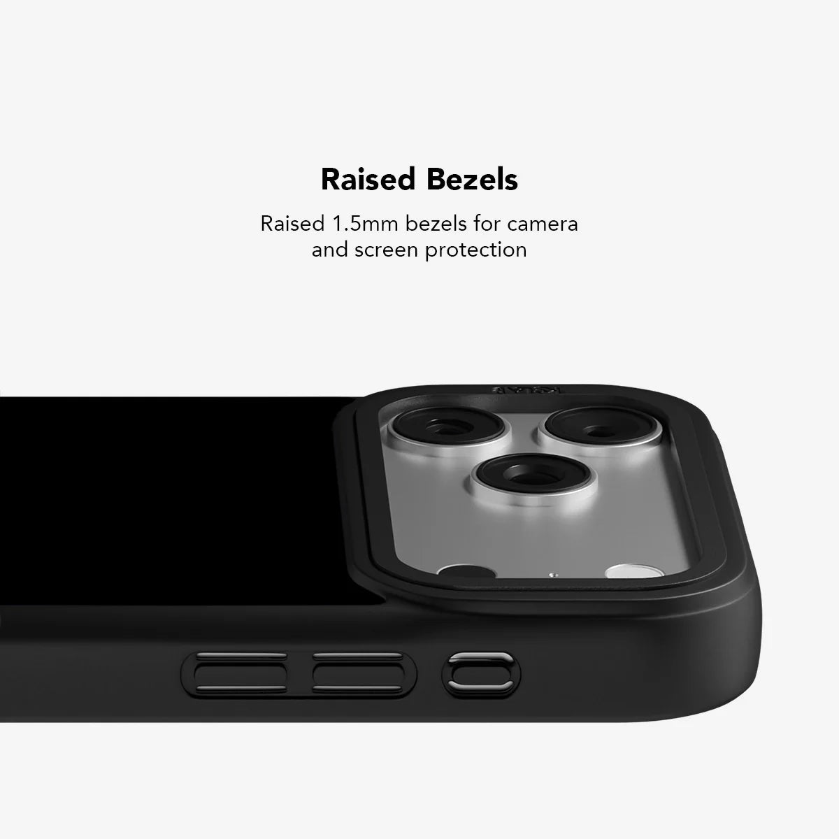 Solid Black Phone Case