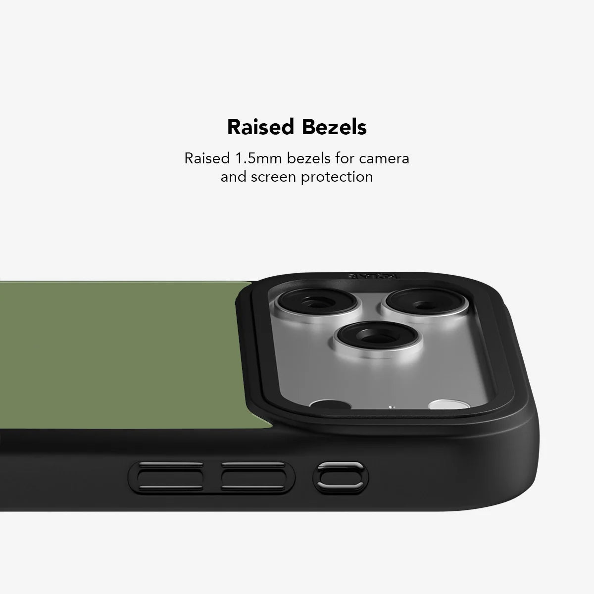 Matcha Bark | Solid Green Phone Case